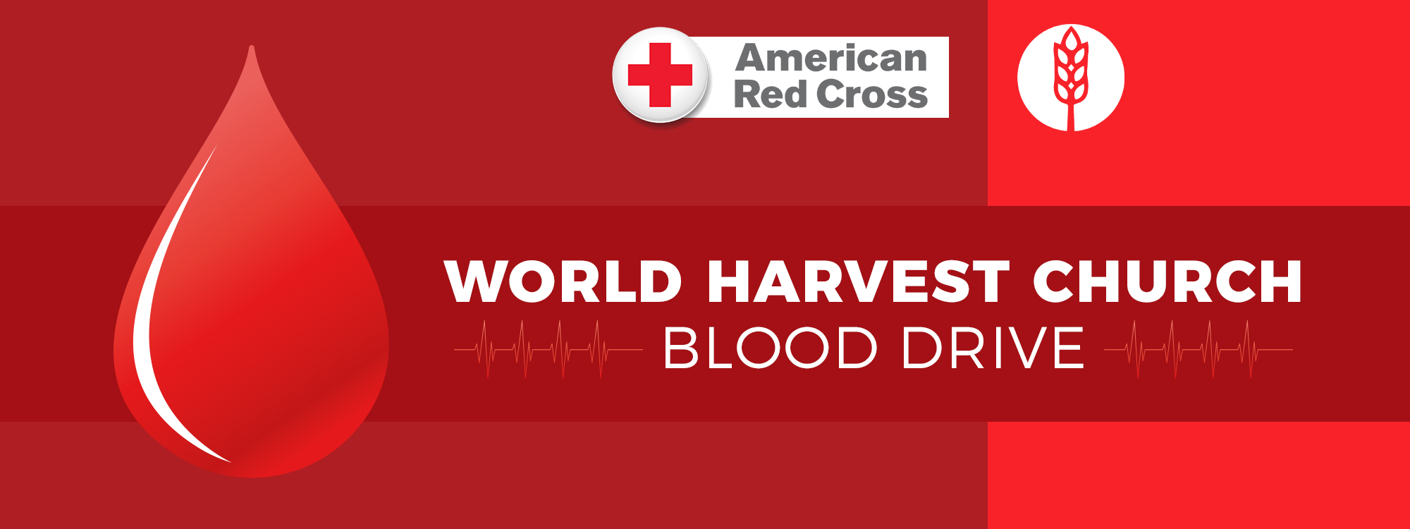 American Red Cross World Harvest Church Blood Drive