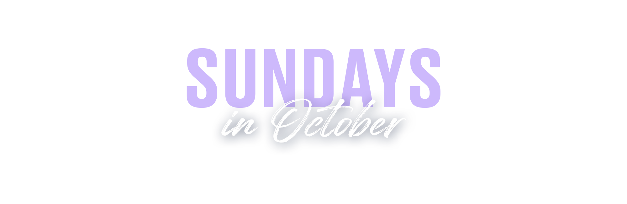Sundays in October