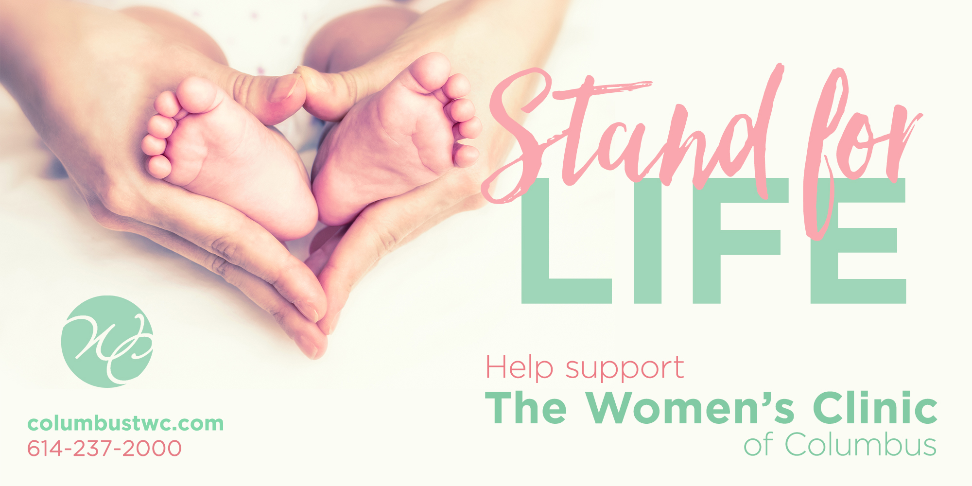 Stand for Life help support The Women's Clinic of Columbus