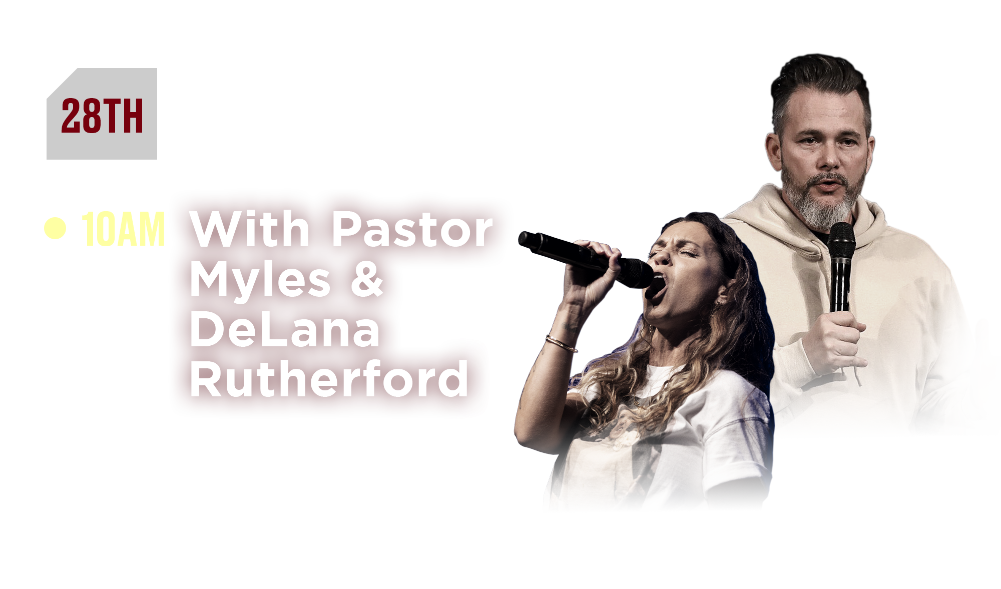 28th Outpouring Thursdays 10AM with Pastor Myles and DeLana Rutherford