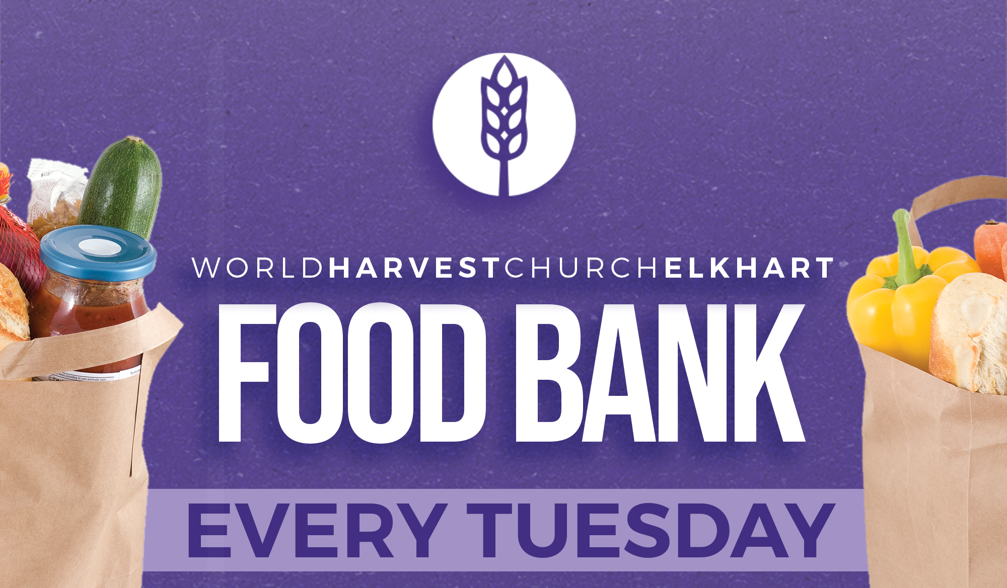 Grand Opening Tuesday October 5th World Harvest Church Elkhart Food Bank