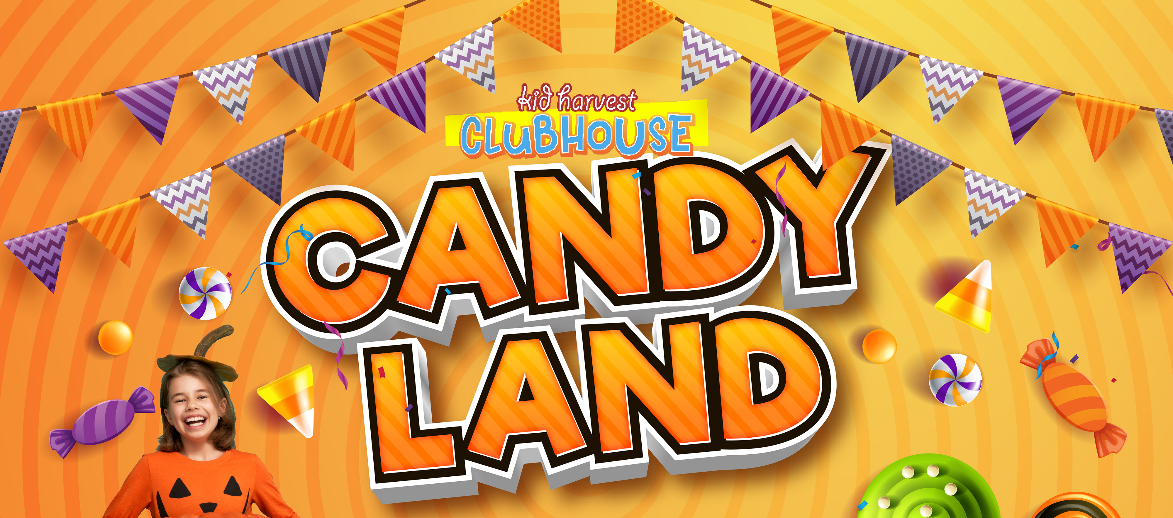 Kid Harvest Clubhouse Candy Land