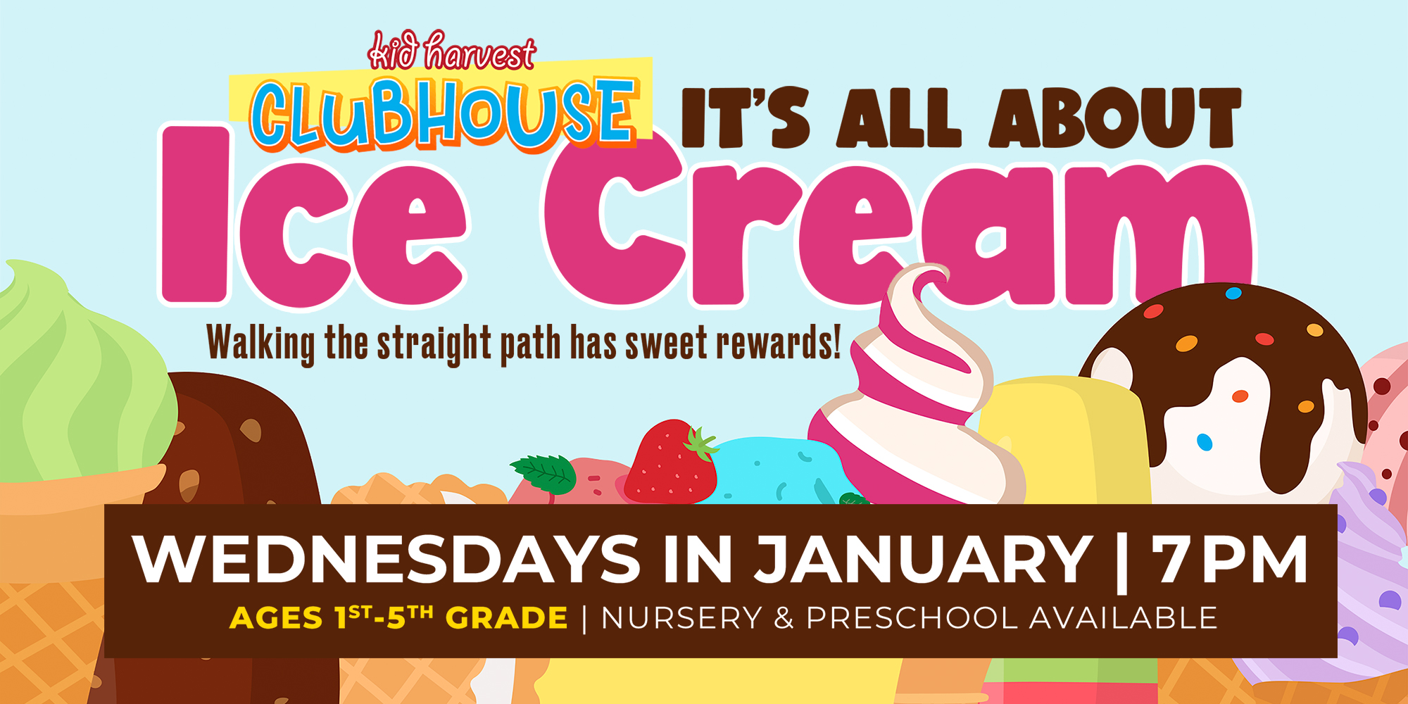 Wednesdays in January at 7pm