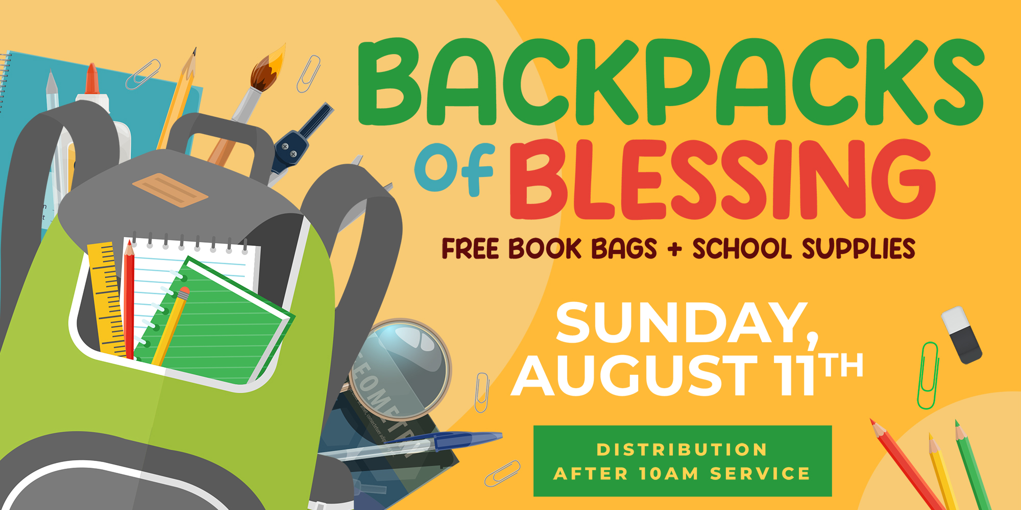 Backpacks of Blessings
